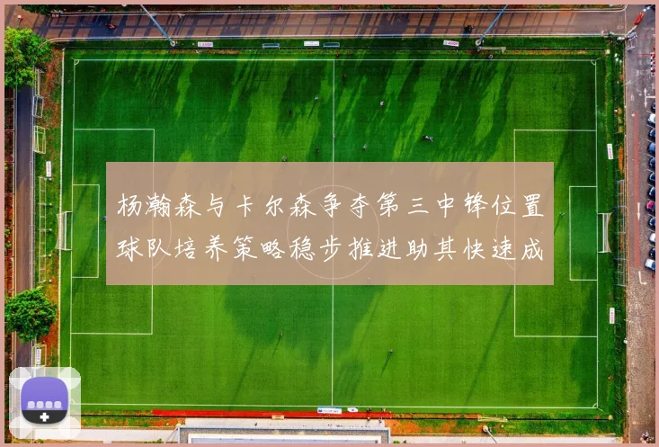 杨瀚森与卡尔森争夺第三中锋位置球队培养策略稳步推进助其快速成长