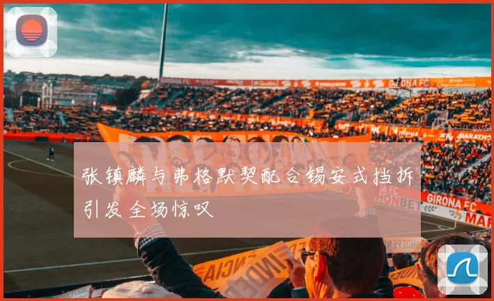 张镇麟与弗格默契配合锡安式挡拆引发全场惊叹